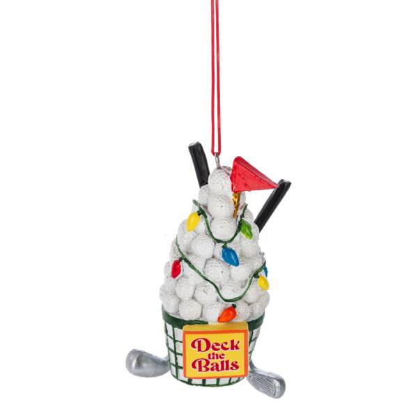 Item 261148 Golf Ball Tree Ornament