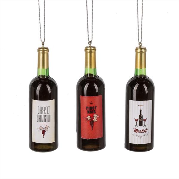 Item 261238 Red Wine Ornament