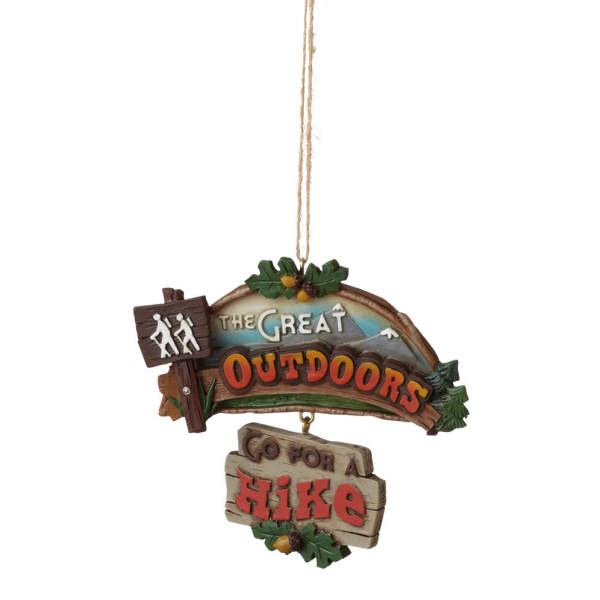 Item 261326 Go For A Hike Ornament