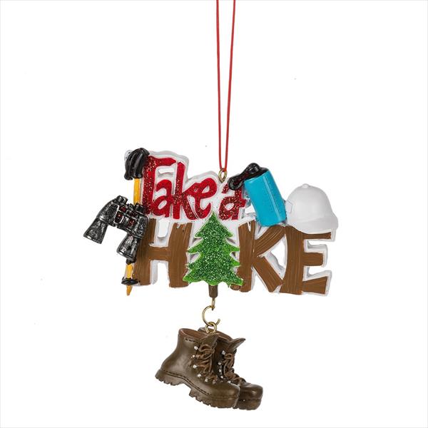 Item 261339 Take A Hike Ornament