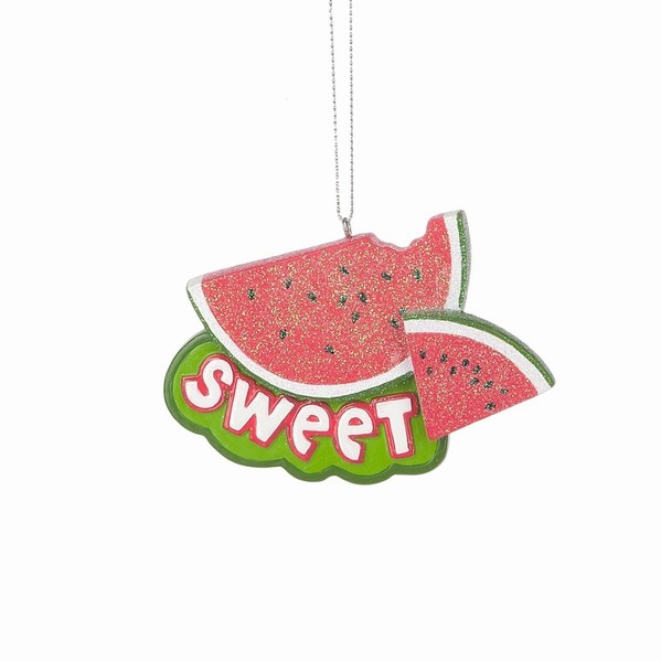 Item 261362 Sweet Watermelon Ornament