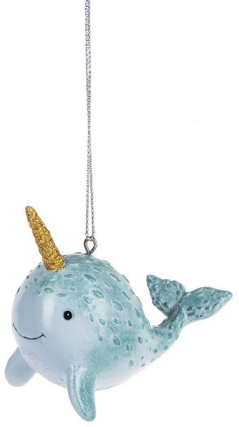 Item 261531 Narwhal Ornament