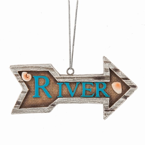 Item 261844 River Arrow Ornament