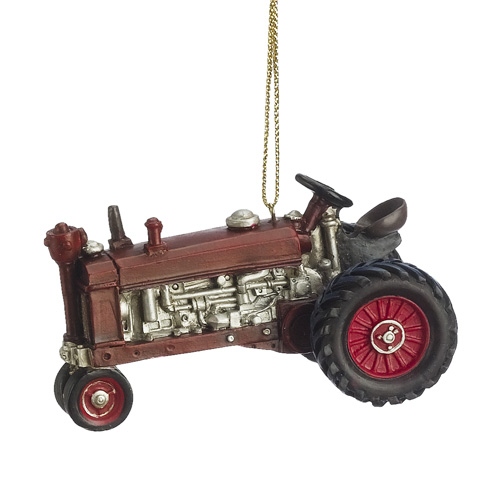 Red Tractor Orn - Item 261846 | The Christmas Mouse