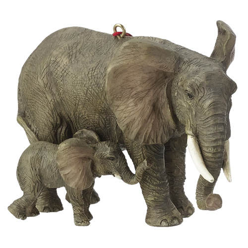 Item 262076 Elephant With Calf Ornament