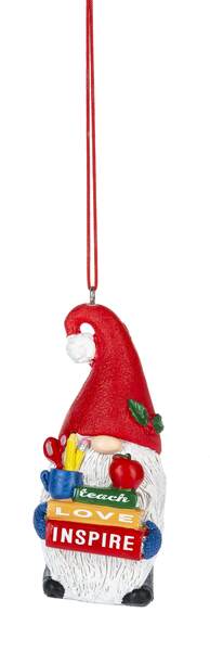 Item 262281 Gnome Teacher Ornament