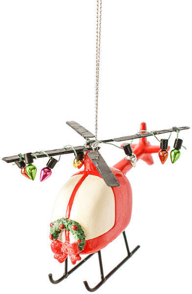 Item 262305 Helicopter Ornament