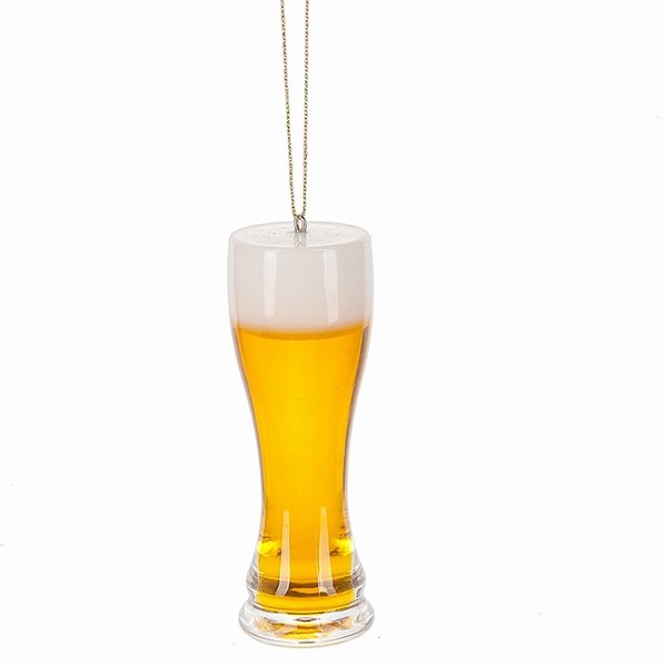 Item 262392 Beer Pilsner Glass Ornament