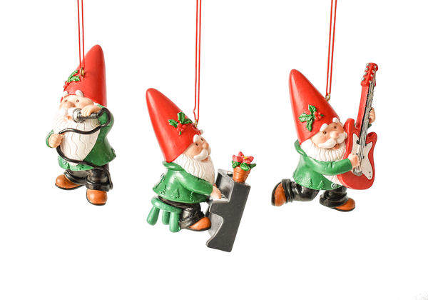Item 262395 Gnome Musician Ornament