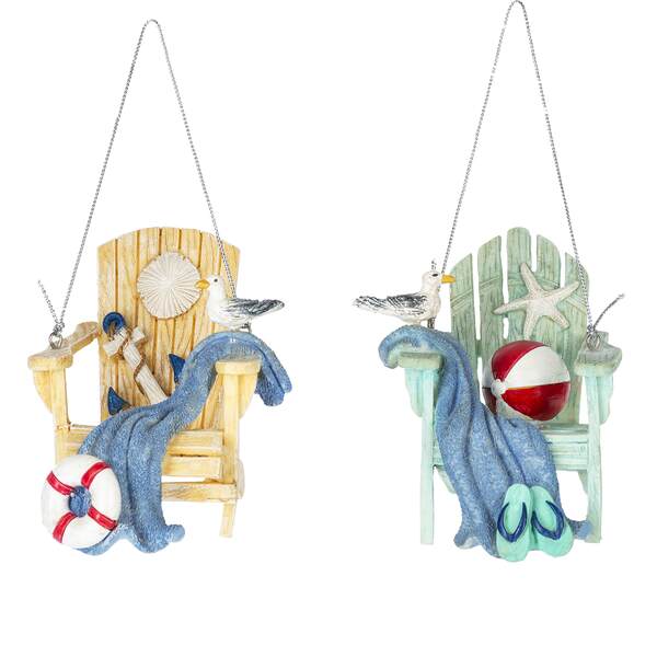 Item 262581 Beach Chair Ornament