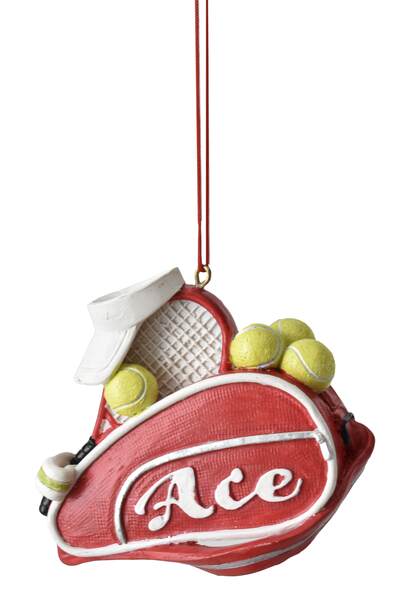 Item 262626 Tennis Bag Ornament