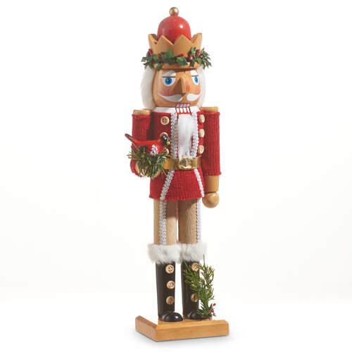 Item 281047 Nutcracker With Cardinal