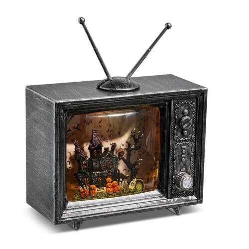 Item 281069 Haunted Musical Lighted Water TV