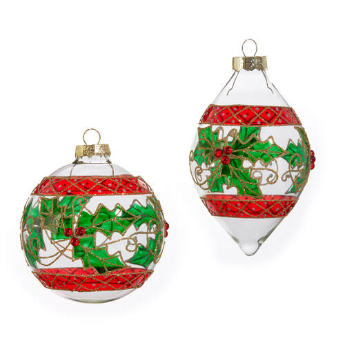 Item 281140 Holly Ornament