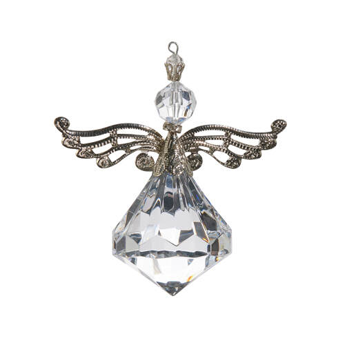 Item 281314 Crystal Drop Angel Ornament