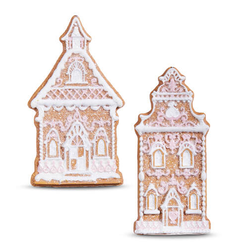 Item 281330 Gingerbread Church Ornament