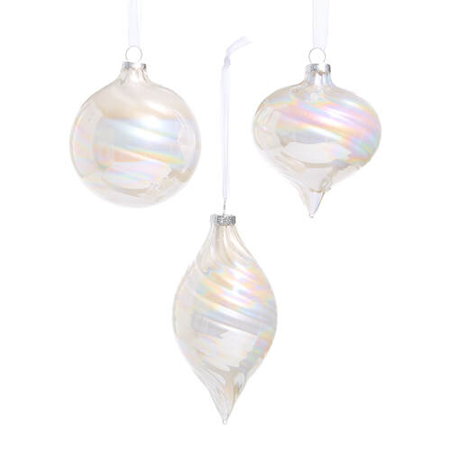 Item 281395 Pearlescent Swirl Ornament