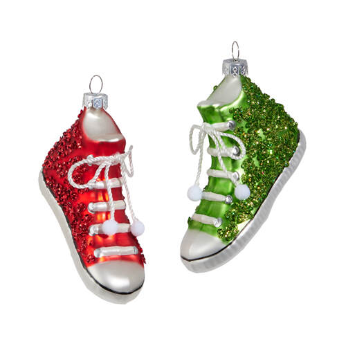 Item 281407 Christmas Sneaker Ornament