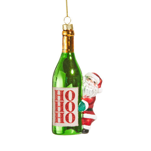 Item 281649 Bottled Christmas Cheer Ornament
