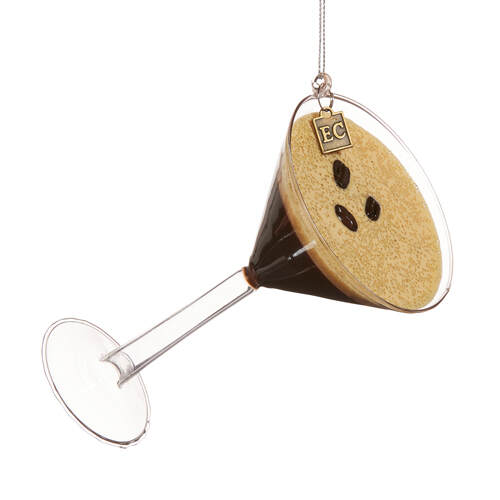 Item 281720 Chocolate Espresso Martini Ornament