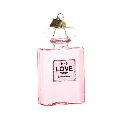 Item 281762 Pink Love Potion No 9 Ornament