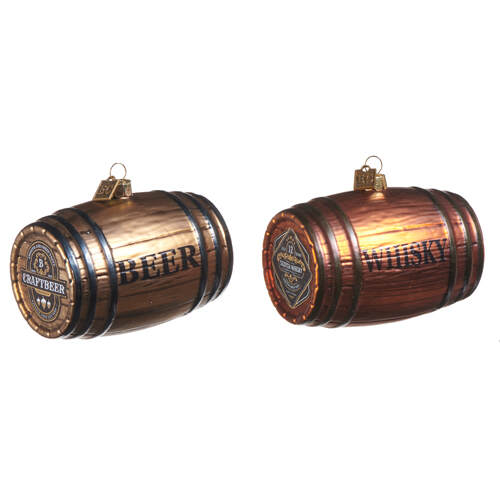 Item 281801 Beer/Whiskey Barrel Ornament