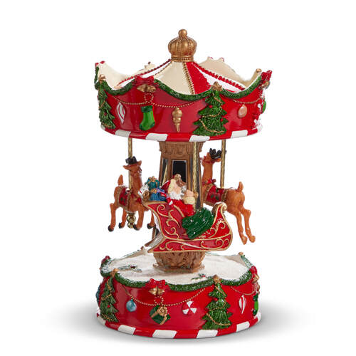 Item 281807 Animated Musical Carousel