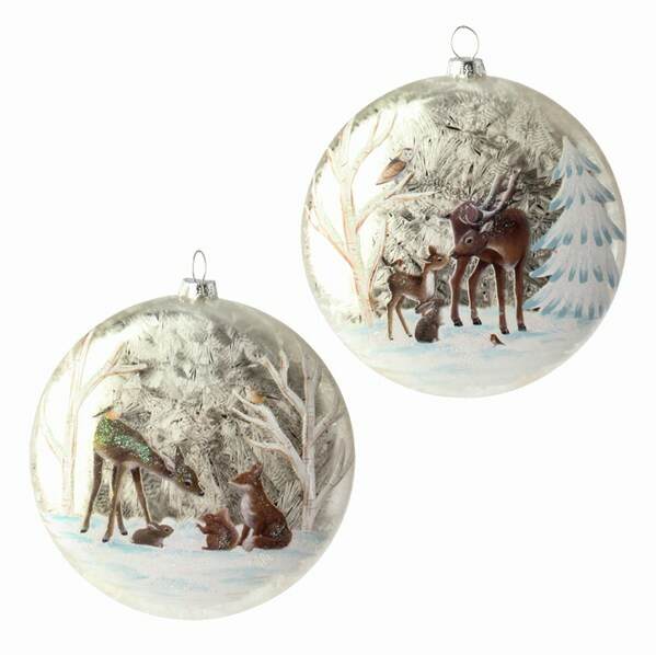 Item 281867 Woodland Animal Disc Ornament