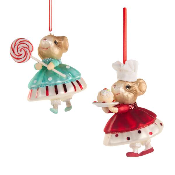 Item 281892 Sweet Treat Mice Ornament