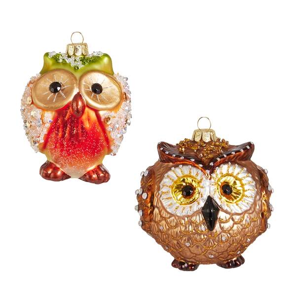 Item 281961 Jeweled Owl Ornament