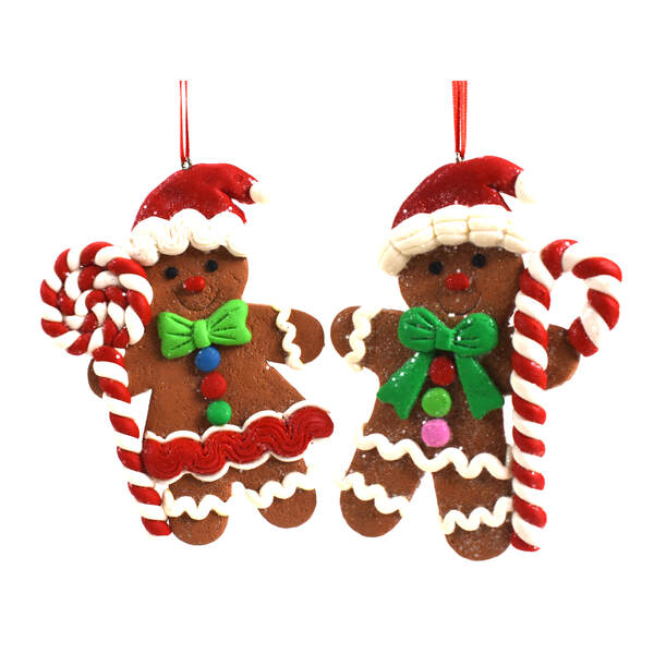 Item 282074 Multicolor Gingerbread Man Ornament