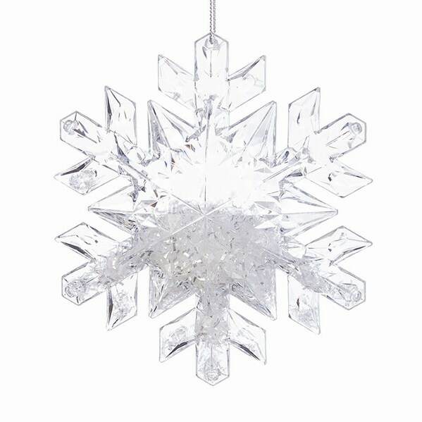 Item 282091 Iced Snowflake Ornament