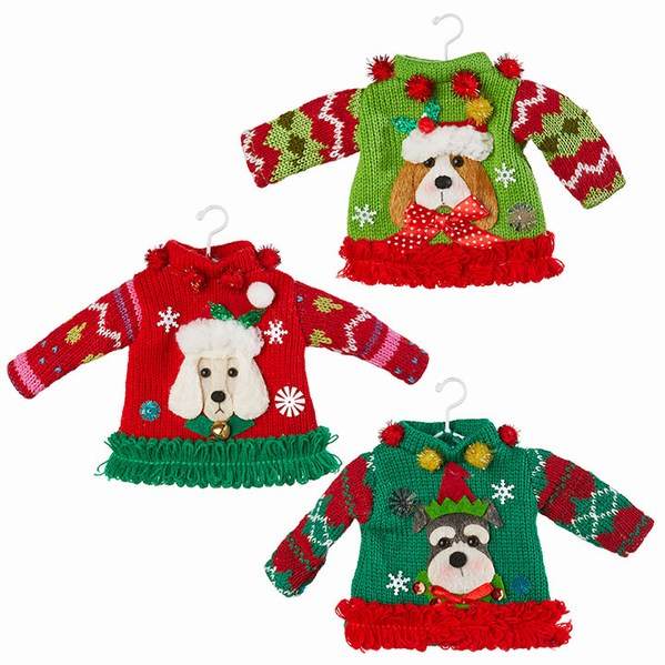 Item 282098 Dog Sweater Ornament