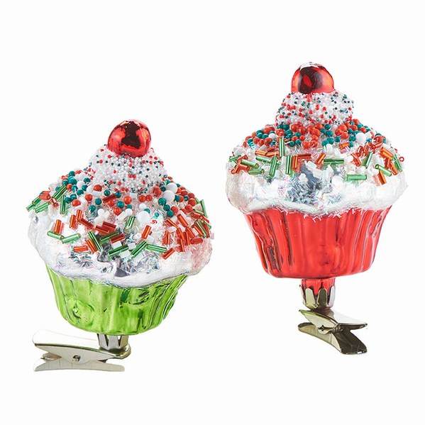 Item 282127 Cupcake Clip Ornament