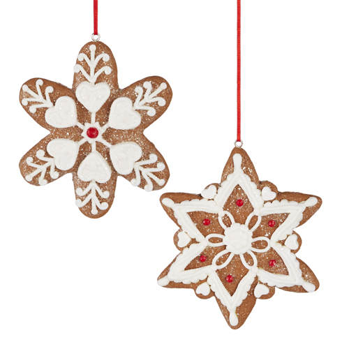 Item 282186 Snowflake Gingerbread Ornament