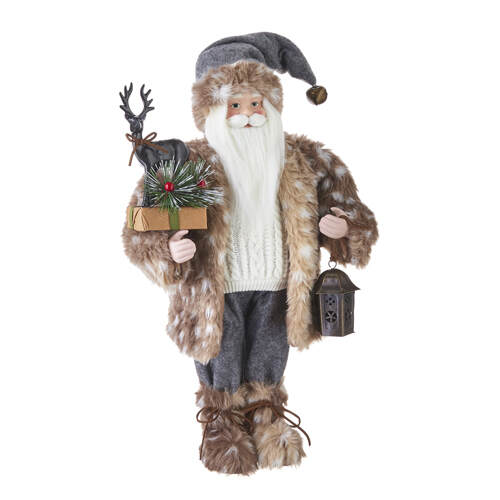 Item 282266 Santa With Fawn Fur Jacket
