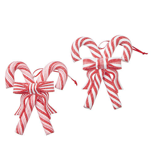 Item 282306 Peppermint Candy Cane Ornament
