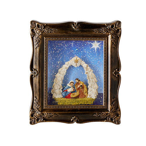 Item 282322 Holy Family Water Picture Frame