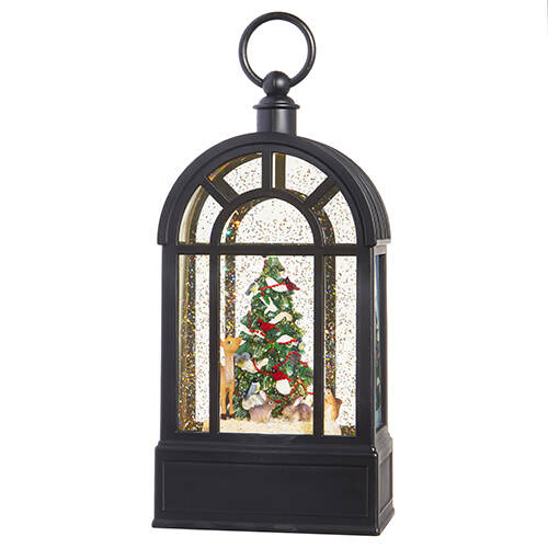 Item 282323 Forest Animal and Tree Water Greenhouse Lantern