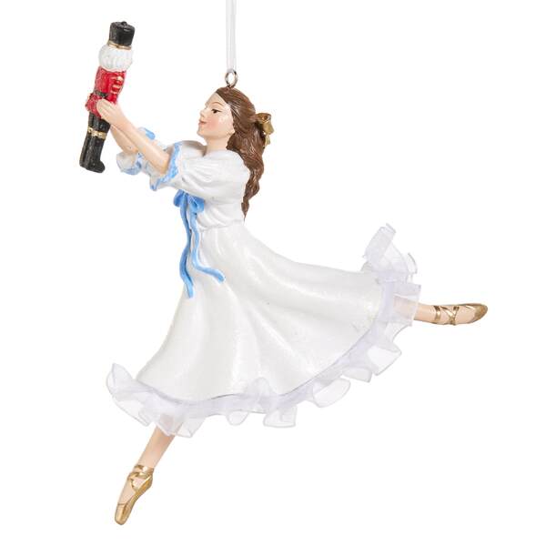 Item 282498 Clara With Nutcracker Ornament
