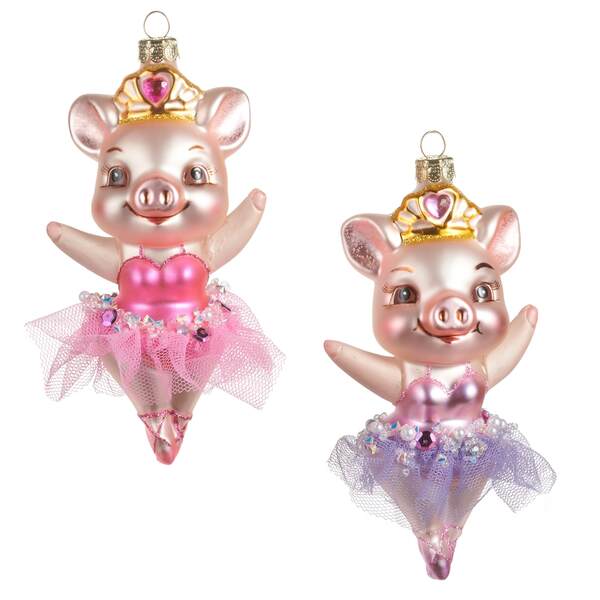 Item 282499 Pig Ballerina Ornament