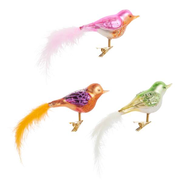 Item 282512 Bright Bird Clip On Ornament