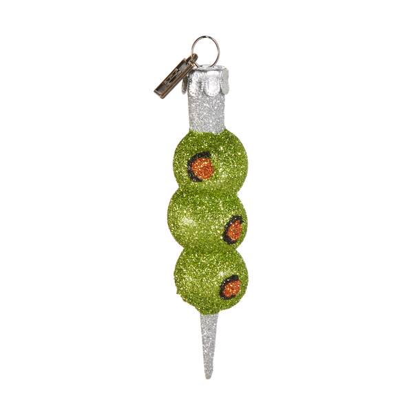 Item 282521 Glitter Pop Three Olives Please Ornament