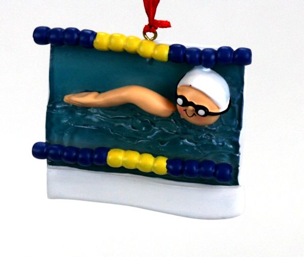 Item 289336 Swimmer In Pool Ornament