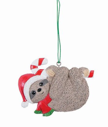 Item 291042 Christmas Sloth Ornament