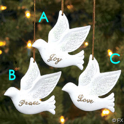 Item 291079 Dove Ornament