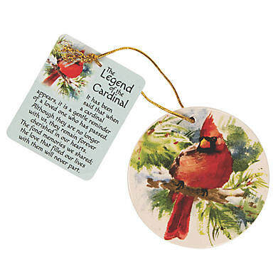 Item 291202 Legend Of The Cardinal Ornament