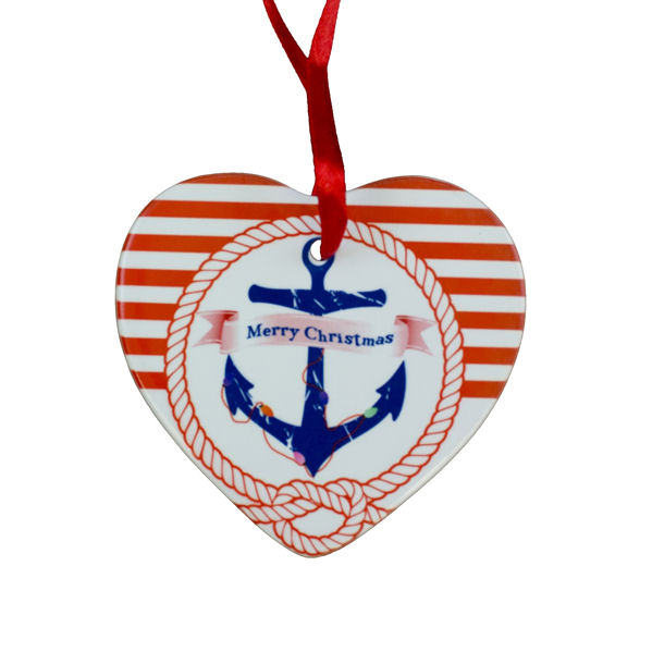 Item 294014 Anchor Heart Ornament