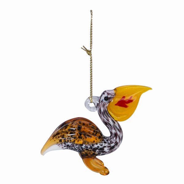 Item 294057 Pelican With Fish Ornament