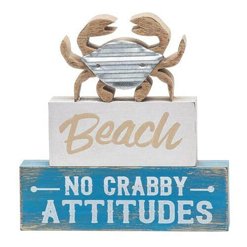 Item 294369 No Crabby Attitudes Table Accent